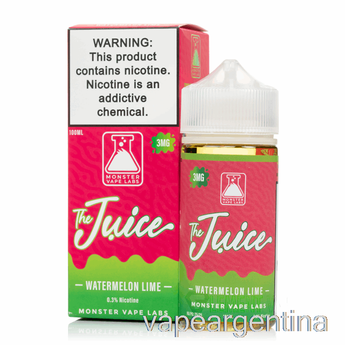 Sandia Lima - El Jugo - 100ml 0mg Vape Descartable